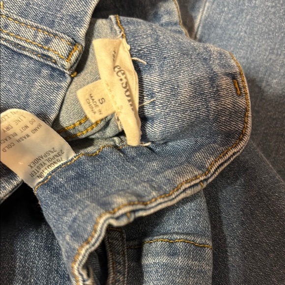 eesome Cropped Straight Leg Pocket Front Jeans LIKE NEW - Picture 3 of 9